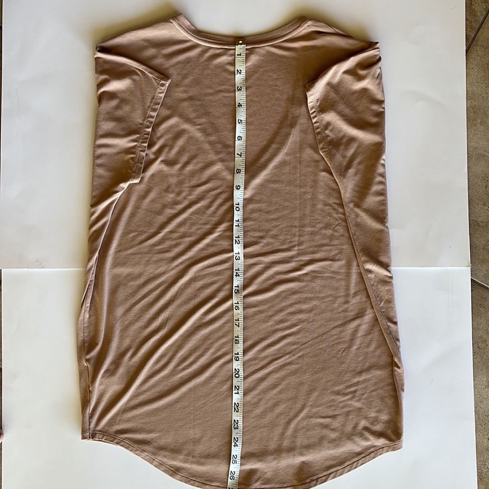 Express Rayon V-neck Tunic, S - Picture 5 of 6